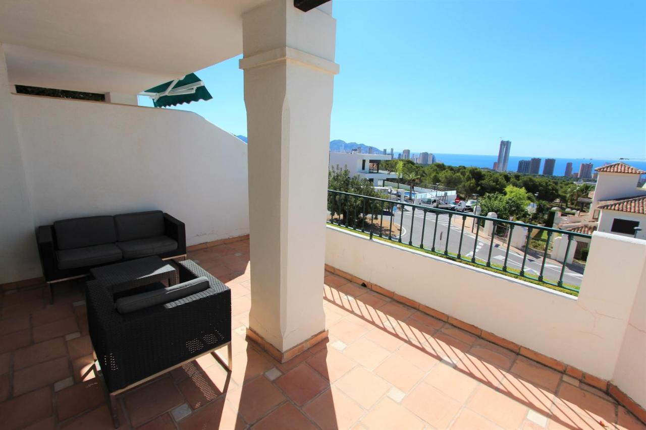 Sierra Cortina Apartamento Con Vistas Al Mar Leilighet Finestrat Eksteriør bilde